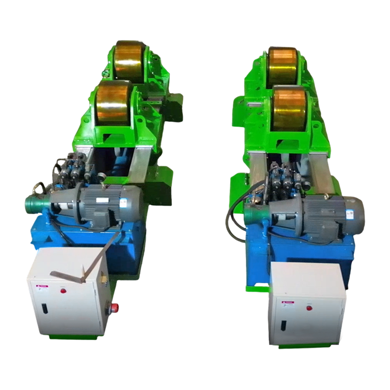 Hidrolik Yatay İtmeli 80T Fit Up Kaynak Rotatoru